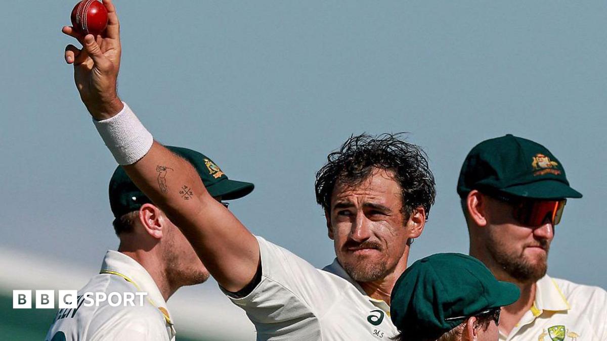 澳大利亚在第二场测试中大胜孟加拉，斯塔克拿下10个 wickets
